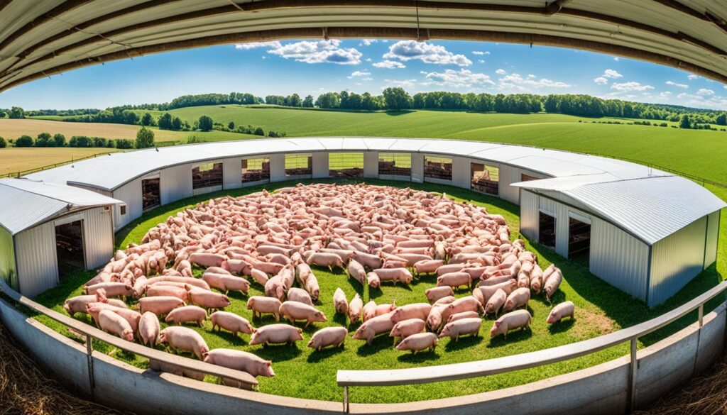 élevage de porc